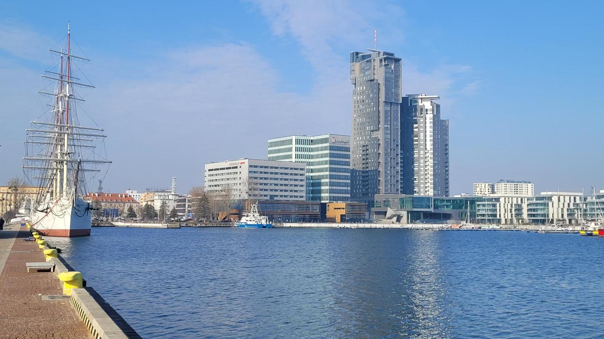 Апартаменты Apartament Nadmorskie Tarasy Гдыня Экстерьер фото